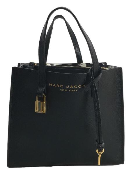 MARC JACOBS マークジェイコブス ミニ レザー トートバッグ ブラック 