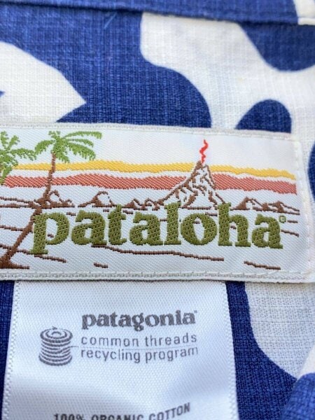 patagonia(パタゴニア) / 00S/PATALOHA/アロハシャツ/S/コットン/NVY