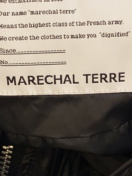 MARECHAL TERRE(マルシャルテル) / ダウンジャケット/2/ナイロン/BLK