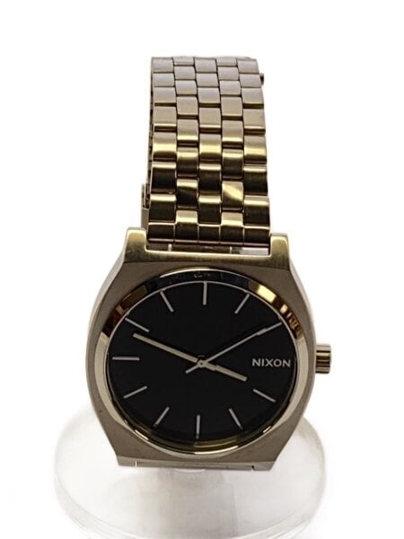NIXON(ニクソン) / クォーツ腕時計/アナログ/ステンレス/BLK/SLV/SS