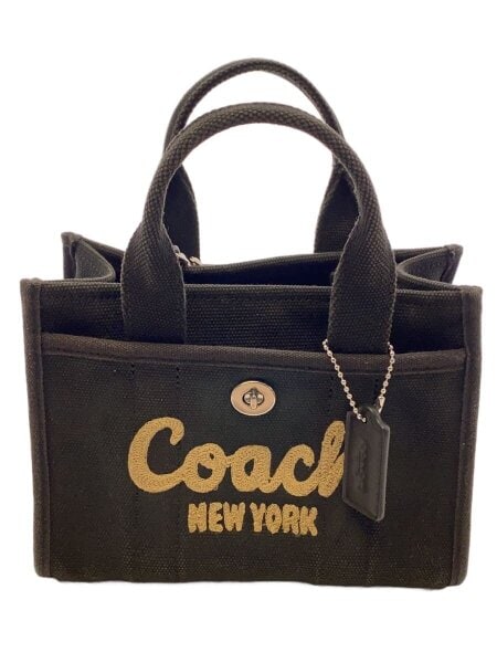 COACH(コーチ) / CARGO TOTE 20/2WAY/トートバッグ/キャンバス/BLK