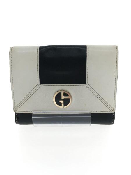 GIORGIO ARMANI(ジョルジオアルマーニ) / 2つ折り財布/ブラック 