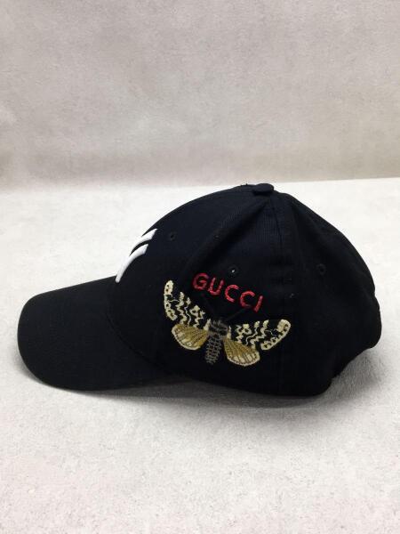 GUCCI(グッチ) / ヤンキース ベースボール キャップ/ウール/ブラック 