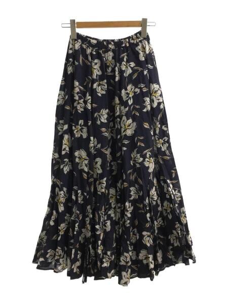 MARIHA マリハ　月影のスカート36 MARIHA(マリハ) / マリハ月影のスカート/36/コットン/NVY/花柄/64-27