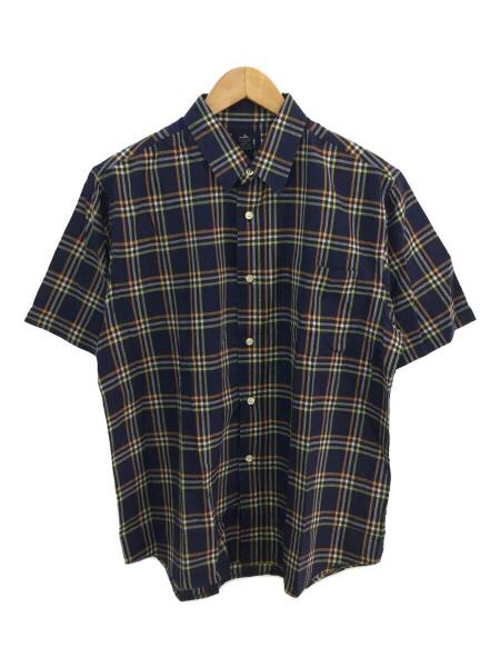 90s 紺タグstussy半袖チェックシャツ STUSSY(ステューシー) / 90s/紺