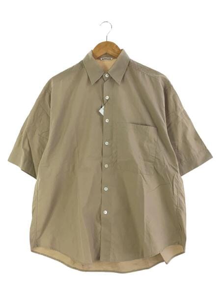 AURALEE(オーラリー) / WASHED FINX TWILL HALF SLEEVED BIG SHIRTS 