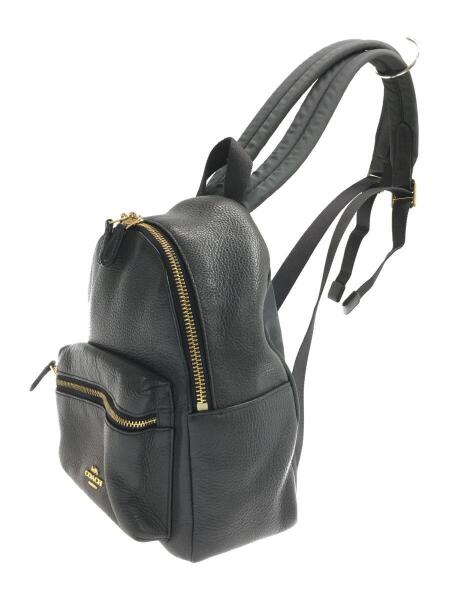COACH(コーチ) / ミニバックパック/リュック/レザー/GRY/無地/38263 