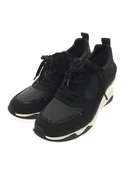 diana(プラスダイアナ) / ヒールアップスニーカー/23.5cm/BLK/IF46545 