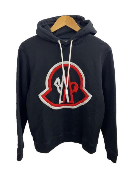 MONCLER(モンクレール) / 20AW/MAGLIA LOGO PULOVER/S/ウール/BLK 