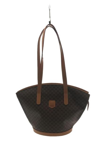 CELINE(セリーヌ) / マカダム柄/トートバッグ/レザー/BRW/総柄 | 中古