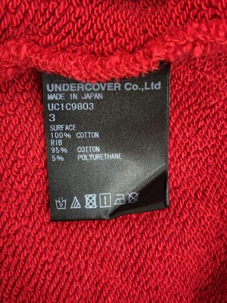 UNDERCOVER(アンダーカバー) / 23AW/KOSUKE KAWAMURA Cotton Sweat