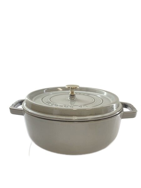 Staub(ストウブ) / 鍋/サイズ:26cm/GRY// | 中古品の販売・通販なら