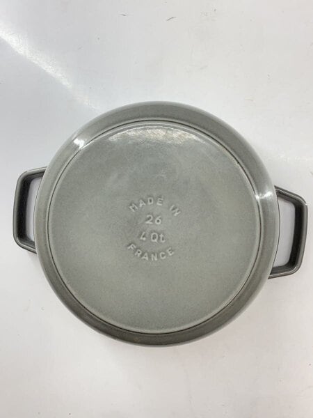 Staub(ストウブ) / 鍋/サイズ:26cm/GRY// | 中古品の販売・通販なら