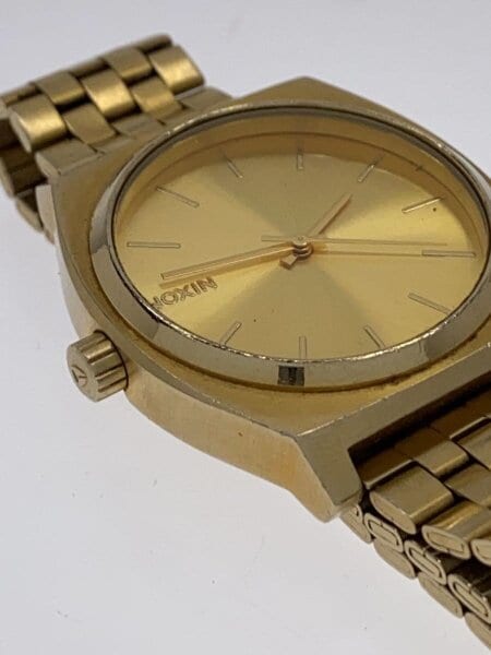 NIXON(ニクソン) / クォーツ腕時計/アナログ/ステンレス/GLD/GLD