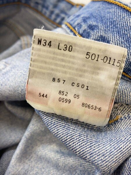 0 USA製 リーバイス L30 刻印544 90s マッカレン工場(544) USA製90s 