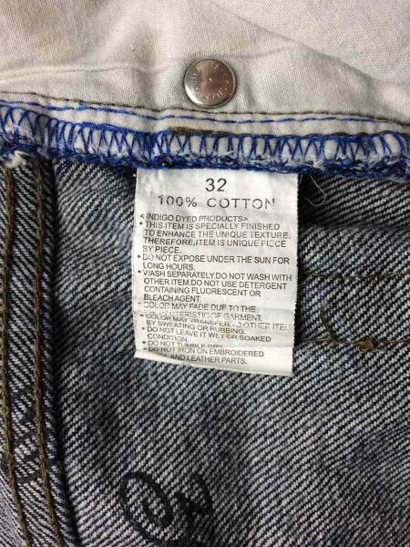 STUSSY(ステューシー) / ストレートパンツ/32/コットン/インディゴ/XXX