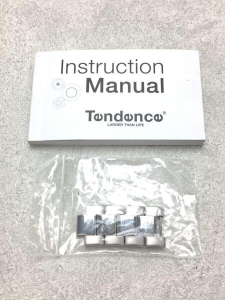 Tendence(テンデンス) / クォーツ腕時計/アナログ/ステンレス/WHT/SLV