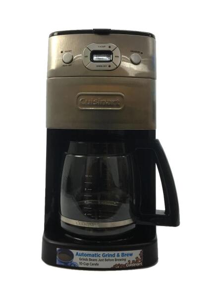【未使用品】Cuisinart DGB-625J コーヒーメーカー 10カップ ミル付 全自動コーヒーメーカー 豆・粉両対応、予約