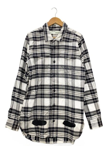 Off-White オフホワイト メンズ シャツジャケット チェックシャツ S