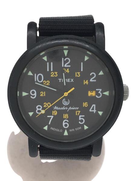 TIMEX(タイメックス) / 腕時計/アナログ/BLK/TIMEX/wr50m/表面傷有 