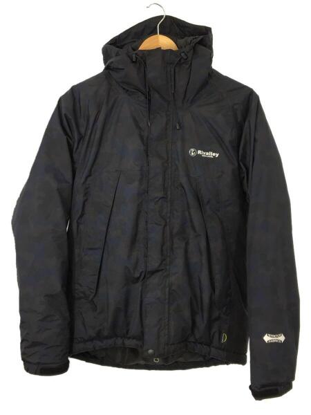 リバレイ ブラックダウンジャケット Rivalley RVトラウトダウン