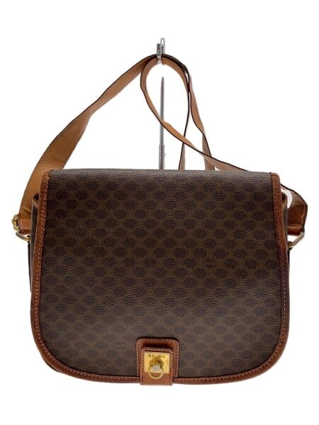 CELINE / ショルダーバッグ/--/BRW/総柄/M90 CELINE(セリーヌ) / ショルダーバッグ/レザー/BRW/総柄/M90 | 中古品の