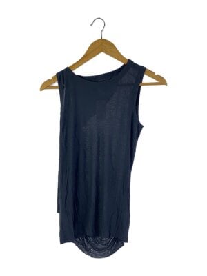 MM6(エムエムシックス) / ノースリーブブラウス/40/ポリエステル/GRN