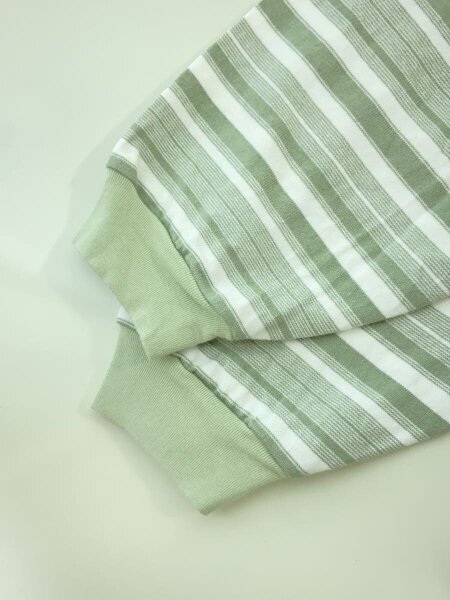 POLYPLOID(ポリプロイド) / 長袖Tシャツ/3/コットン/GRN/ボーダー/09-B 