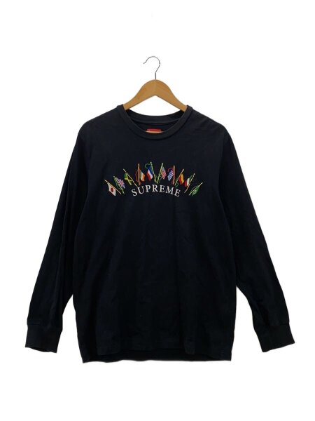 Supreme(シュプリーム) / 19AW/Flags L/S Top/長袖Tシャツ/M/コットン 