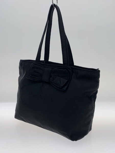 PRADA(プラダ) / リボン/トートバッグ/--/BLK | 中古品の販売・通販 