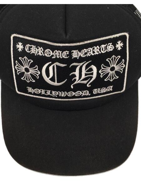 CHROME HEARTS(クロムハーツ) / メッシュキャップ/--/コットン/BLK 