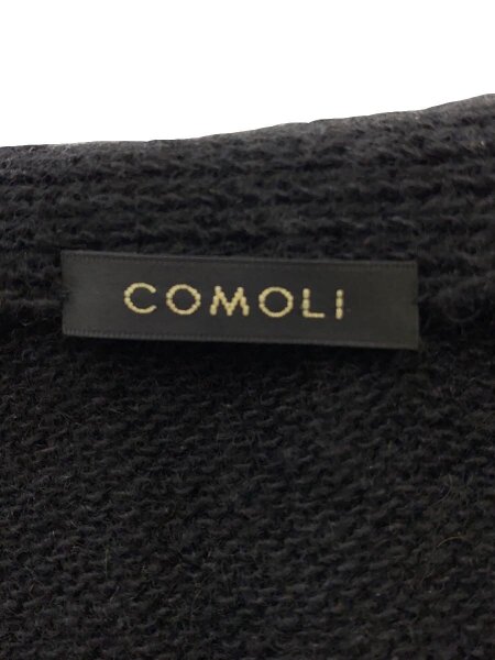 COMOLI(コモリ) / カーディガン(厚手)/1/カシミア/BLK/A03-06001