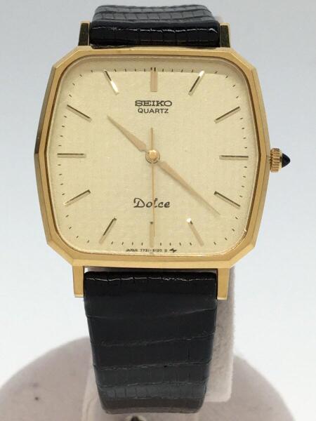 SEIKO セイコー DOLCE ドルチェ 7731-5120 SGP 30 腕時計 金色文字盤