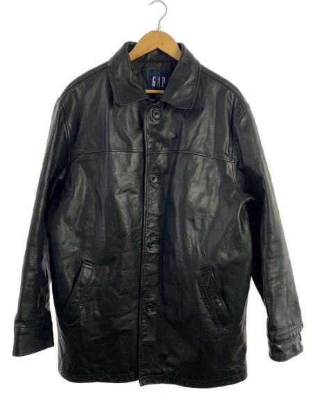 オールド GAP 90sレザージャケット L 黒 ヴィンテージ old 雰囲気 Gap