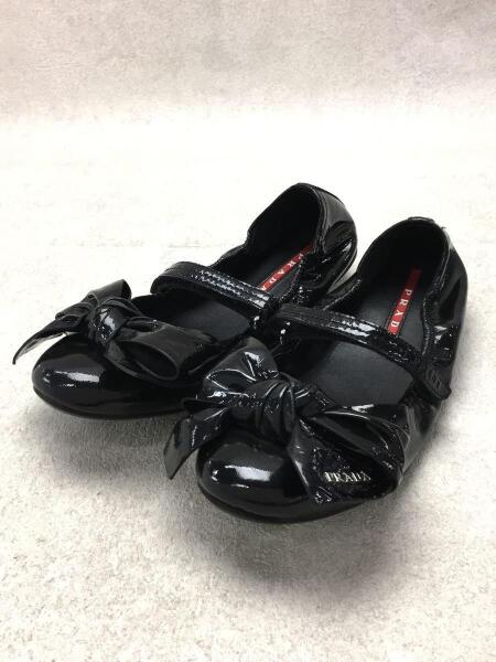 PRADA(プラダ) / パンプス/--/BLK/エナメル/3F5455/バレエシューズ/33