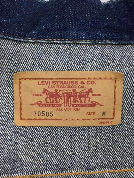 Levi's(リーバイス) / Gジャン/M/デニム/インデ/70505-0301/China製 00