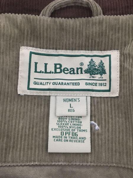 L.L.Bean(エルエルビーン) / 90s 犬刺繍 コーデュロイカバーオール/L