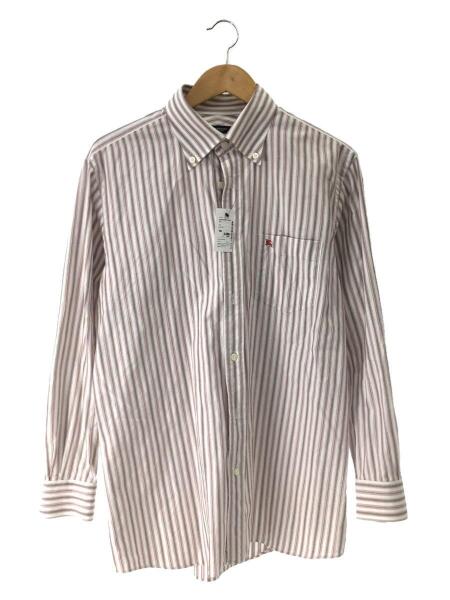 BURBERRY LONDON(バーバリーロンドン) / 長袖シャツ/LL/コットン/RED 