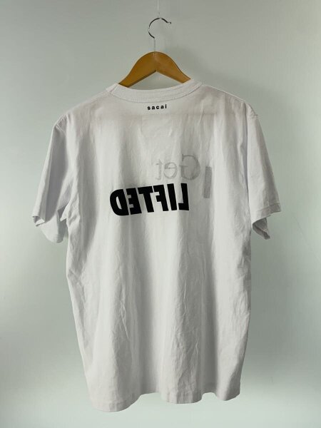 sacai A MAGAZINE コラボTシャツ 3 sacai『エー マガジン キュレーテッド バイ サカイ』“ブルーのロゴ入り