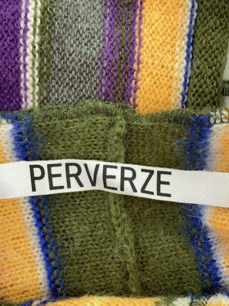 PERVERZE / ニット・セーター(厚手)/FREE/アクリル/マルチカラー/0121030504 PERVERZE(パーバーズ) / ニット・セーター(厚手)/FREE/アクリル/マルチ