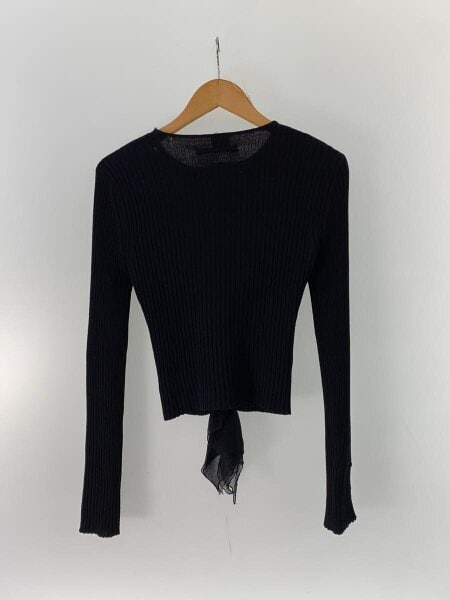 Jean Paul Gaultier / ニット・セーター(薄手)/M/ウール/BLK Jean Paul Gaultier(ジャンポールゴルチエ) / ニット・セーター(薄手