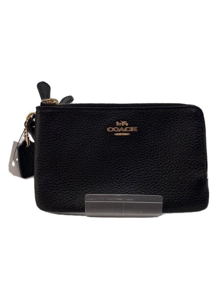 Coach レザー Coach ポーチ 黒 COACH - COACH コーチ ポーチ美品