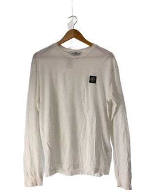 STONE  ホワイト 長袖カットソー（中古） STONE ISLANDのロングスリーブT検索結果|古着・中古品の通販