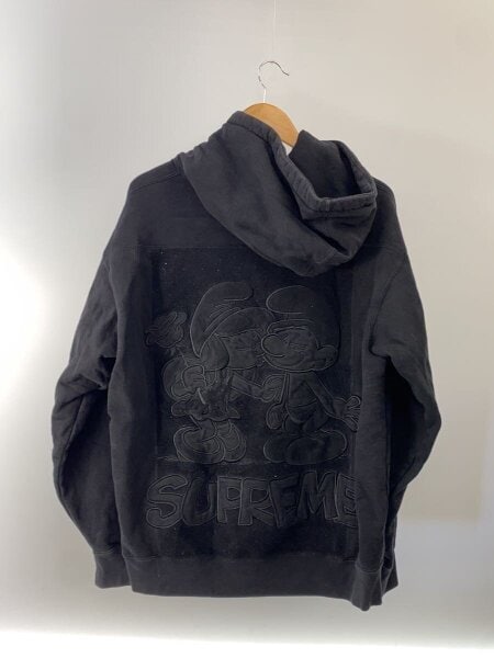 Supreme(シュプリーム) / パーカー/M/コットン/BLK/Smurfs Hooded 