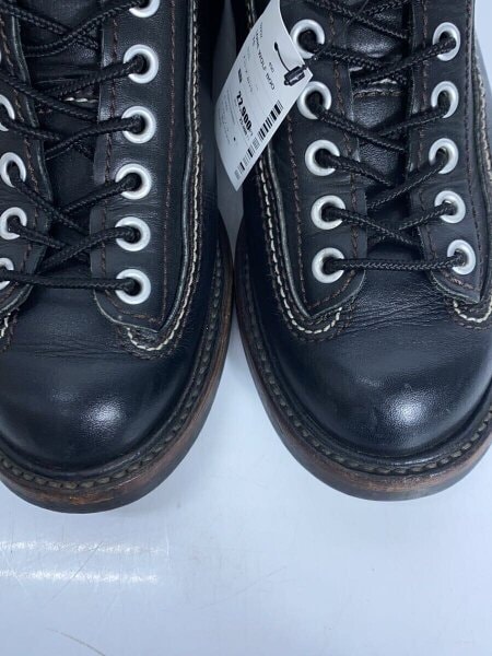 LONE WOLF BOOTS(ロンウルフブーツ) / レースアップブーツ/US8.5/BLK