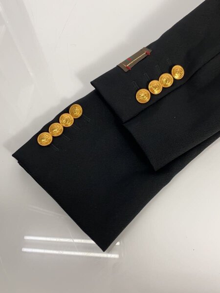 GUCCI(グッチ) / テーラードジャケット/48/ウール/BLK/? NULL 