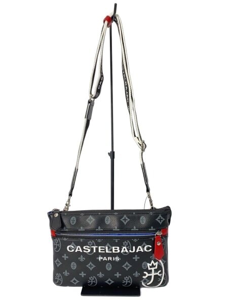 CASTELBAJAC(カステルバジャック) / ショルダーバッグ/レザー/BLK