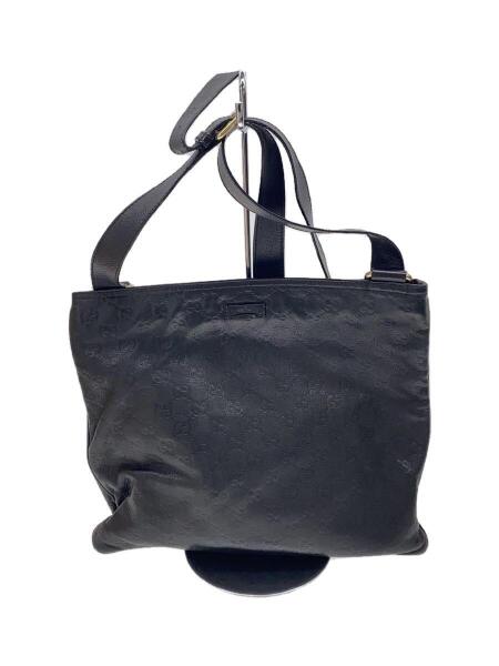 GUCCI(グッチ) / ショルダーバッグ_グッチシマ/レザー/BLK | 中古品の