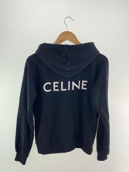 キ×グCELINE ロゴ入りドローストリング パーカー CELINE セリーヌ ロゴ
