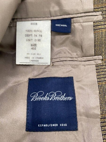 BROOKS BROTHERS(ブルックスブラザーズ) / テーラードジャケット/40 